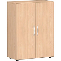 Geramöbel Flügeltürenschrank Flex 800 x 1.104 x 420 mm (B x H x T) 2 Fachböden Dreischicht-Feinspan Farbe: buche