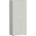 Geramöbel Garderobenschrank Flex 800 x 2.160 x 420 mm (B x H x T) Dreischicht-Feinspan lichtgrau