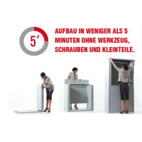 Paperflow Rollladenschrank easyOffice® 1.100 x 2.040...
