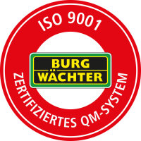BURG-WÄCHTER Möbeltresor Karat 640 K 34,8 x 25 x 29,4 cm (B x H x T) 52mm Stahl grau