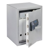 BURG-WÄCHTER Möbeltresor Karat MT 660 E FP 34,8 x 44 x 29,4 cm (B x H x T) 52mm Stahl grau