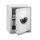 BURG-WÄCHTER Sicherheitsschrank WS Office-Line 802 E FP Innenmaße: 49,8 x 66,6 x 37 cm (B x H x T) 108,5mm Elektroschloss, Fingerabdruck Stahl hellgrau