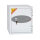 Phoenix Tresor Data Care 15,5 x 20 x 22 cm (B x H x T) Stahl weiß