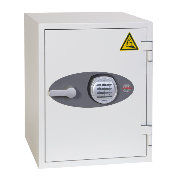 Phoenix Tresor Battery Titan 30 x 41 x 30 cm (B x H x T) Stahl weiß