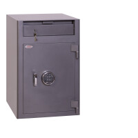 Phoenix Tresor Cashier Deposit 49,5 x 70,8 x 45 cm (B x H x T) Stahl graphitgrau