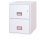 Phoenix Hängeregistraturschrank World Class Vertical Fire File 57 x 76,5 x 70 cm (B x H x T) Stahl weiß