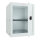 Phoenix Schließfachschrank CL 1 Fach Stahl, pulverbeschichtet hellgrau