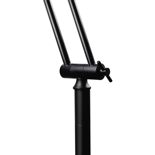 UNILUX Deckenfluter DEL ARTICULATED 2.0 175-186cm D 23 kWh/1.000h schwarz