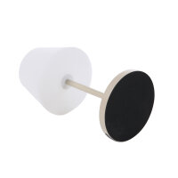 barths Tischleuchte Alpha Akku beige
