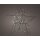 LUMINEO Lichtfigur Stern Innenbereich 20 x 19 x 4 cm (B x H x T) LED 15 LEDs Batterie