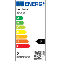 LUMINEO Lichterkette Innenbereich, Außenbereich Energieeffizienzklasse: F gewichteter Energieverbrauch: 2 kWh/1.000h LED 567 LEDs Netzbetrieb