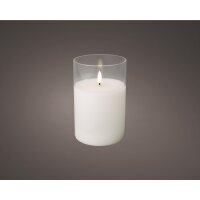 LUMINEO LED Kerze 10 x 15 cm (Ø x H) 250h...