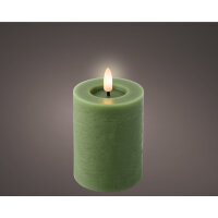 LUMINEO LED Kerze 7 x 11,2 cm (Ø x H) 80h Wachs...