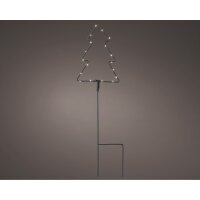 LUMINEO Lichtfigur Baum Außenbereich 13,3 x 17,5 x...