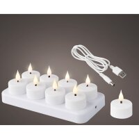 LUMINEO LED Teelicht 4 x 4,5 cm (Ø x H) 30h...