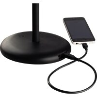 UNILUX Tischleuchte EASY E 9 kWh/1.000h Netzbetrieb schwarz