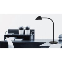 UNILUX Tischleuchte EASY E 9 kWh/1.000h Netzbetrieb schwarz