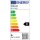UNILUX Tischleuchte EASY E 9 kWh/1.000h Netzbetrieb schwarz