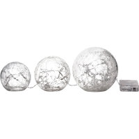 MAXIMUS Lichterkette 8, 10, 12 cm (Ø) LED 24 LEDs...