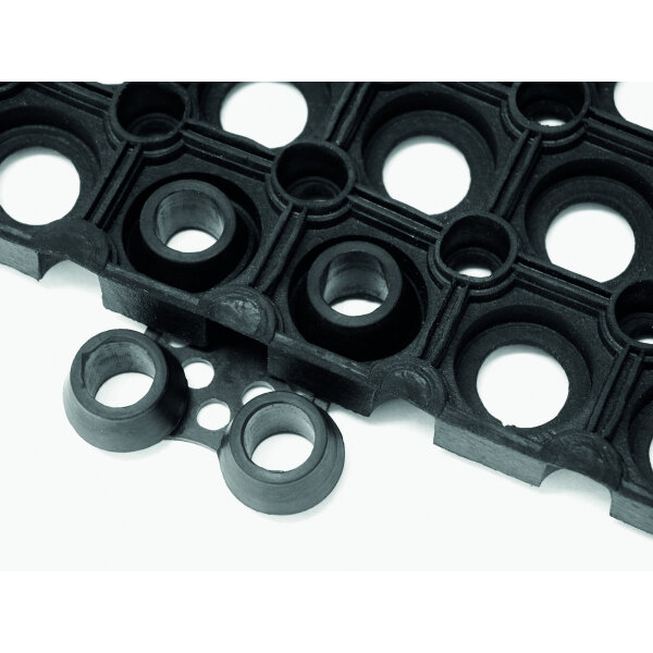 Miltex Verbindungsstück Ringgummimatte Miltex Eazycare Scrub schwarz 10 St./Pack.