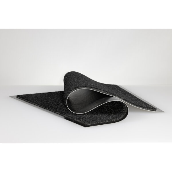 Miltex Schmutzfangmatte EAZYCARE DUET Innenbereich 60 x 90 cm (B x L) Polyamid (89 % ECONYL®) Material der Rückseite: Polyurethan verkehrsschwarz