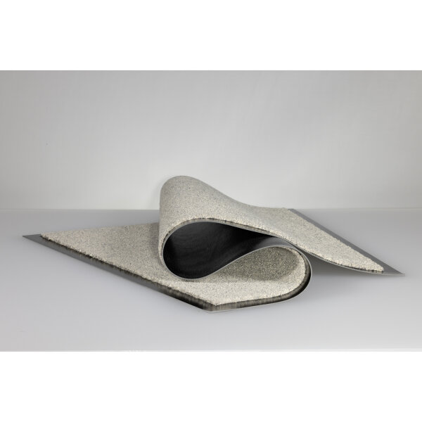 Miltex Schmutzfangmatte EAZYCARE RUSH Innenbereich 60 x 90 cm (B x L) Polyamid (90 % ECONYL®) Material der Rückseite: Polyurethan betongrau