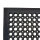 Doortex Anti-Ermüdungsmatte Außenbereich 90 x 120 cm (B x L) Gummi gelocht schwarz