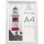 Exacompta Bilderwechselrahmen Office 24 x 32,7 x 1,2 cm (B x H x T) DIN A4 Aluminium alu