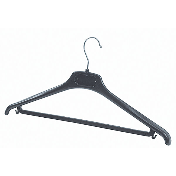 ALBA Kleiderbügel Basic Kunststoff schwarz 20 St./Pack.
