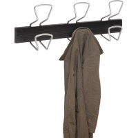 ALBA Wandgarderobe 460 x 164 x 75 mm (B x H x T) 6 Haken...