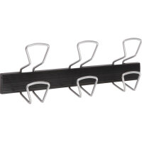 ALBA Wandgarderobe 460 x 164 x 75 mm (B x H x T) 6 Haken...