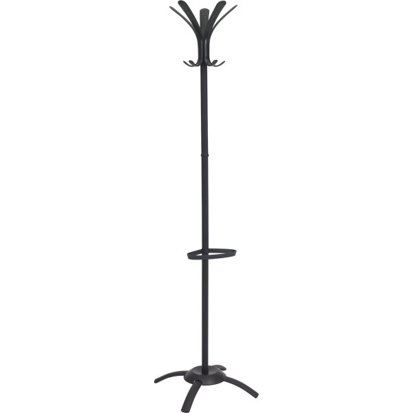 ALBA Garderobenständer Cleo 175cm schwarz