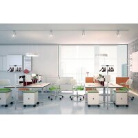 UNILUX Garderobenständer Spirit 50 x 175 cm (B x H)...