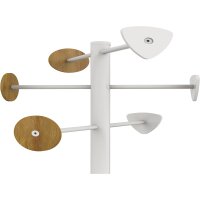 UNILUX Garderobenständer BORA BAMBOO 34 x 178 cm...