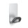 ALBA Garderobenhaken PMMAG2 M 7,4 x 14,3 x 6,8 cm (B x H x T) 5kg Stahl, epoxylackiert grau/schwarz