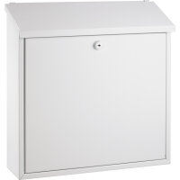 ALCO Briefkasten 36 x 36 x 10 cm (B x H x T) Edelstahl...
