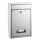 ALCO Briefkasten 21,5 x 32 x 8,5 cm (B x H x T) Edelstahl silber