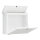 BURG-WÄCHTER Briefkasten Comfort 913 Ni 38 x 34 x 14,8 cm (B x H x T) Stahlblech weiß, pulverbeschichtet