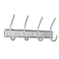 ALCO Wandgarderobe 130 x 70 x 315 mm (B x H x T) 4 Haken...