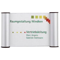 FRANKEN Türschild Clip 180 x 115 mm (B x H)...