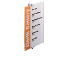 DURABLE Türschild CRYSTAL SIGN® 210 x 297 mm (B...