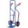 Fetra Sackkarre 58 x 130 cm (B x H) 300kg Stahl blau/rot/schwarz
