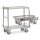 fetra Transportwagen 47 x 90 x 90 cm (B x H x L) 200kg 2 Etagen