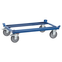 fetra Fahrgestell Flachpaletten, Gitterboxen 85,5 x 125,5...