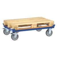 fetra Fahrgestell Flachpaletten, Gitterboxen 85,5 x 125,5...