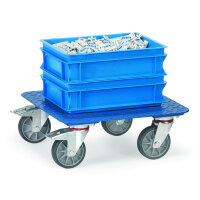 fetra Transportroller 50 x 50 cm (B x L) 14,5kg Stahl blau