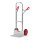 fetra Sackkarre 59 x 130 x 65,9 cm (B x H x T) 200kg Aluminium alu