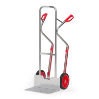 fetra Sackkarre 59 x 130 x 67,6 cm (B x H x T) 200kg...