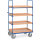 fetra Etagenwagen 60,9 x 180 x 116,9 cm (B x H x L) 600kg 4 Böden