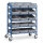 fetra Transportwagen 68,5 x 168,6 x 137,2 cm (B x H x L) 400kg 96kg 5 Etagen